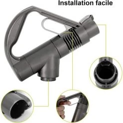 NAXUNNN Poignée Compatible Avec Dyson DC29 DC33C DC37 DC19 DC23 DC26 DC32 DC36 DC48 DC52 Piece Detache #917276-01Poignée De Rechange Poignée De Remplacement Accessoire Aspirateur -Aspirateur et sac Soldes 60747477 5