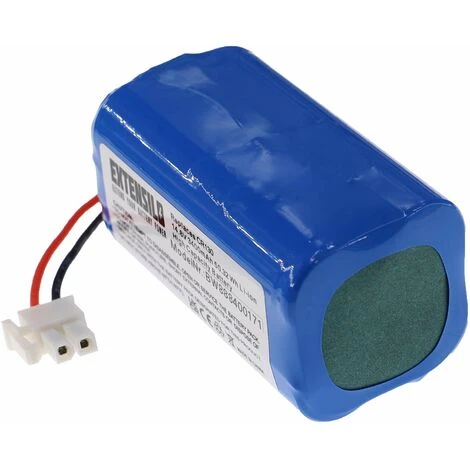 EXTENSILO Batterie Remplacement Pour Ecovacs 4ICR19/65, BL7402A, INR18650-M26-4S1P Pour Aspirateur, Robot électroménager (3400mAh, 14,8V, Li-ion) 2 EXTENSILO Batterie Remplacement Pour Ecovacs 4ICR19/65, BL7402A, INR18650-M26-4S1P Pour Aspirateur, Robot électroménager (3400mAh, 14,8V, Li-ion) – Image 2
