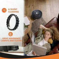 MEZHENG PNEUS Roues Pour IROBOT ROOMBA Séries 500, 600, 700, 800 Et 900 (Pack 2 Unités) Fabriqué En Espagne Antidérapant, Adhérence Exceptionnelle Et Montage Facile 7 MEZHENG PNEUS Roues Pour IROBOT ROOMBA Séries 500, 600, 700, 800 Et 900 (Pack 2 Unités) Fabriqué En Espagne Antidérapant, Adhérence Exceptionnelle Et Montage Facile -Aspirateur et sac Soldes 61309826 3