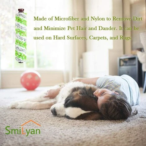 MEZHENG Piezas De Repuesto Para Bissell CrossWave Pet Pro 2306A Y CrossWave 1785 Series, 3 Paquetes 2460 Multisuperficie Pet Pro Brush Rolls + 3 Paquetes De Filtros De Vacío 1866, Comparación Con La Parte 1613568, 1608684 5 MEZHENG Piezas De Repuesto Para Bissell CrossWave Pet Pro 2306A Y CrossWave 1785 Series, 3 Paquetes 2460 Multisuperficie Pet Pro Brush Rolls + 3 Paquetes De Filtros De Vacío 1866, Comparación Con La Parte 1613568, 1608684 – Image 5