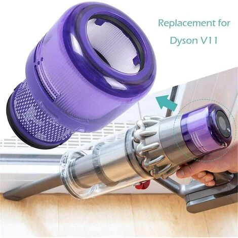 MEZHENG Ensemble De 2 Filtres De Rechange Pour Aspirateur Sans Fil Dyson V11 Sv14 Cyclone Animal Absolute Total Clean Les Filtres Dyson V11 Sv14 Remplacent La Pièce N ° 970013-02 2 MEZHENG Ensemble De 2 Filtres De Rechange Pour Aspirateur Sans Fil Dyson V11 Sv14 Cyclone Animal Absolute Total Clean Les Filtres Dyson V11 Sv14 Remplacent La Pièce N ° 970013-02 – Image 2