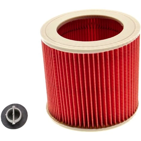 Vhbw Filtre à Cartouche Compatible Avec Kärcher WD 2, VC 6000, WD 1, SE 4002, WD 2.200 Aspirateur à Sec Ou Humide - Filtre Plissé, Rouge 3 Vhbw Filtre à Cartouche Compatible Avec Kärcher WD 2, VC 6000, WD 1, SE 4002, WD 2.200 Aspirateur à Sec Ou Humide - Filtre Plissé, Rouge – Image 3