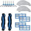 Cisea Kit D'accessoires Pour Proscenic 850T Pièces De Rechange Pour Aspirateur 2 Brosse Principale + 4 Filtre Hepa + 6 Brosse Latérale + 4 Chiffon De Vadrouille