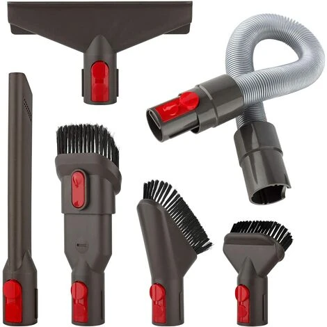 MEZHENG Kit D'accessoires Kit De Fixation Avec Tuyau De Rallonge Pour Dyson V7 V8 V10 V11 SV10 SV11 Aspirateur Sans Fil (6 En 1) 1 MEZHENG Kit D'accessoires Kit De Fixation Avec Tuyau De Rallonge Pour Dyson V7 V8 V10 V11 SV10 SV11 Aspirateur Sans Fil (6 En 1)