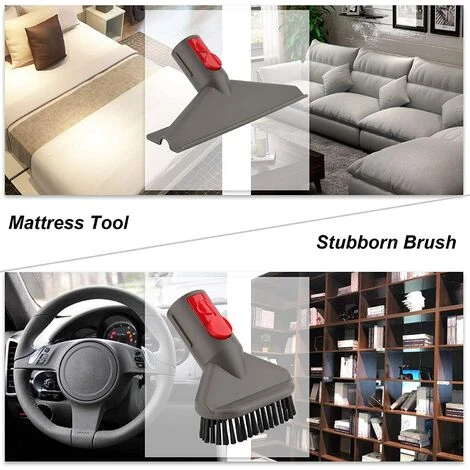 MEZHENG Kit D'accessoires Kit De Fixation Avec Tuyau De Rallonge Pour Dyson V7 V8 V10 V11 SV10 SV11 Aspirateur Sans Fil (6 En 1) 3 MEZHENG Kit D'accessoires Kit De Fixation Avec Tuyau De Rallonge Pour Dyson V7 V8 V10 V11 SV10 SV11 Aspirateur Sans Fil (6 En 1) – Image 3