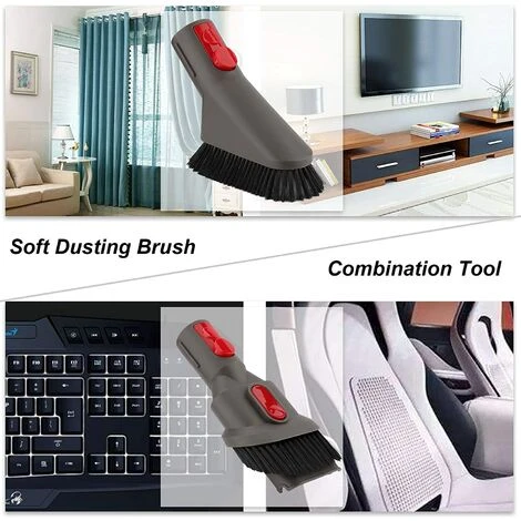 MEZHENG Kit D'accessoires Kit De Fixation Avec Tuyau De Rallonge Pour Dyson V7 V8 V10 V11 SV10 SV11 Aspirateur Sans Fil (6 En 1) 5 MEZHENG Kit D'accessoires Kit De Fixation Avec Tuyau De Rallonge Pour Dyson V7 V8 V10 V11 SV10 SV11 Aspirateur Sans Fil (6 En 1) – Image 5
