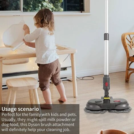 MEZHENG Accessoire Vadrouille électrique Dyson V11 V10 V8 V7 Vadrouille Avec Réservoir D'eau 6 Dyson Aspirateur Vadrouille Chiffon Accessoire Brosse 2 En 1 Dyson Animal Absolute Fluffy Absolute Extra 3 MEZHENG Accessoire Vadrouille électrique Dyson V11 V10 V8 V7 Vadrouille Avec Réservoir D'eau 6 Dyson Aspirateur Vadrouille Chiffon Accessoire Brosse 2 En 1 Dyson Animal Absolute Fluffy Absolute Extra – Image 3