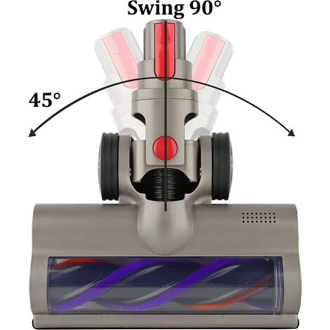 MEZHENG Tête De Nettoyeur De Brosse à Turbine Motorhead Compatible Avec L'aspirateur Dyson V15 V11 V10 V8 V7 Pour Nettoyer Les Tapis, Les Sols, Les Carreaux 4 MEZHENG Tête De Nettoyeur De Brosse à Turbine Motorhead Compatible Avec L'aspirateur Dyson V15 V11 V10 V8 V7 Pour Nettoyer Les Tapis, Les Sols, Les Carreaux – Image 4