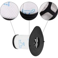 GALOZZOIT 2pcs Filtres Pour Rowenta Air Force 460 All In One (Modèles RH92**) Et Rowenta Air Force Flex 560 (Modèles RH92**) Aspirateur, Filtre De Rechange Accessoires Alternative à ZR009002 -Aspirateur et sac Soldes 63812749 4