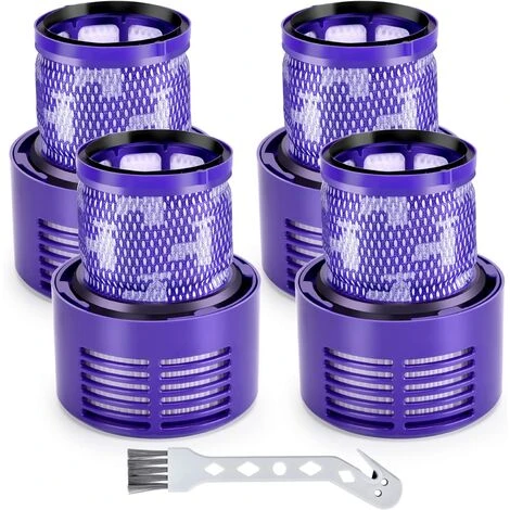 STOMO Lot De 4 Filtres Pour Dyson V10 Motorhead Cyclone Animal Absolute SV12 Aspirateur Accessoire Sans Fil Remplace # DY-969082-01 1 STOMO Lot De 4 Filtres Pour Dyson V10 Motorhead Cyclone Animal Absolute SV12 Aspirateur Accessoire Sans Fil Remplace # DY-969082-01