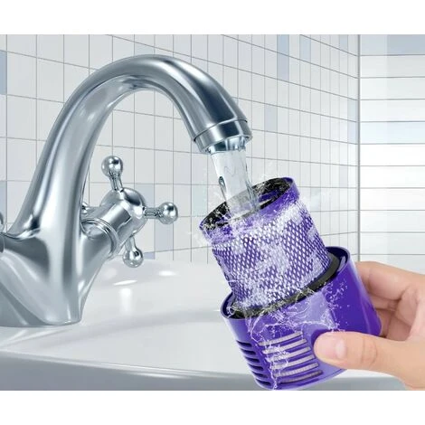 STOMO Lot De 4 Filtres Pour Dyson V10 Motorhead Cyclone Animal Absolute SV12 Aspirateur Accessoire Sans Fil Remplace # DY-969082-01 3 STOMO Lot De 4 Filtres Pour Dyson V10 Motorhead Cyclone Animal Absolute SV12 Aspirateur Accessoire Sans Fil Remplace # DY-969082-01 â Image 3