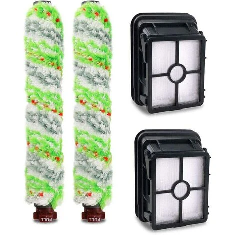 FUHUIDATRADING 2 Filtre De Rechange Bissell Crosswave 3 En 1 Nettoyant Multi-Surfaces Lavable 1866 Et 2 Brosses Rouleaux Multi-Surfaces 1868 Compatible Avec Bissell Crosswave 17132 Série 1785 (Pack Combo) 1 FUHUIDATRADING 2 Filtre De Rechange Bissell Crosswave 3 En 1 Nettoyant Multi-Surfaces Lavable 1866 Et 2 Brosses Rouleaux Multi-Surfaces 1868 Compatible Avec Bissell Crosswave 17132 Série 1785 (Pack Combo)