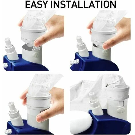 Dontodent Sacs Pour Nettoyeur De Piscine En Nylon 2 Dontodent Sacs Pour Nettoyeur De Piscine En Nylon – Image 2