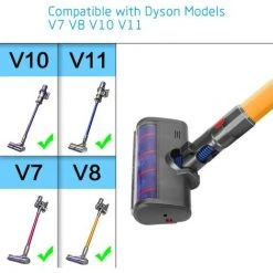 BF Tête De Brosse Mope Pour Aspirateur Sans Fil Dyson V7 V8 V10 V11 7 BF Tête De Brosse Mope Pour Aspirateur Sans Fil Dyson V7 V8 V10 V11 -Aspirateur et sac Soldes 65270755 3