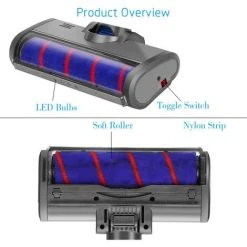 BF Tête De Brosse Mope Pour Aspirateur Sans Fil Dyson V7 V8 V10 V11 9 BF Tête De Brosse Mope Pour Aspirateur Sans Fil Dyson V7 V8 V10 V11 -Aspirateur et sac Soldes 65270755 5