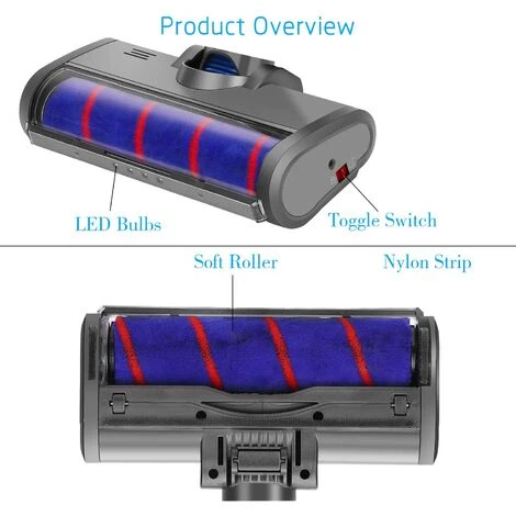 BF Tête De Brosse Mope Pour Aspirateur Sans Fil Dyson V7 V8 V10 V11 5 BF Tête De Brosse Mope Pour Aspirateur Sans Fil Dyson V7 V8 V10 V11 – Image 5
