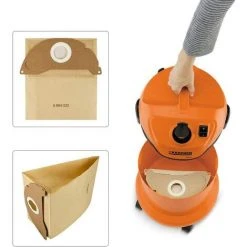 OSQI Lot De 10 Sacs D’aspirateur Pour Karcher 6.904-322.0 8 OSQI Lot De 10 Sacs D’aspirateur Pour Karcher 6.904-322.0 -Aspirateur et sac Soldes 65500860 4