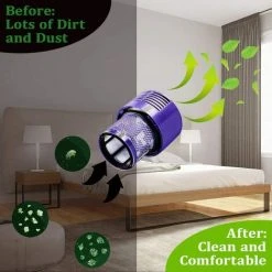 OSQI Lot De 2 Filtres De Rechange Lavables Pour Aspirateurs Dyson V10 Filtre De Rechange Dyson Pour La Série V10 SV12 7 OSQI Lot De 2 Filtres De Rechange Lavables Pour Aspirateurs Dyson V10 Filtre De Rechange Dyson Pour La Série V10 SV12 -Aspirateur et sac Soldes 65506227 3