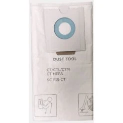 ELLE Lot De 2 Sacs D'aspirateur Pour Aspirateur Festool CT36E CT CTM26 -Aspirateur et sac Soldes 65532970 4