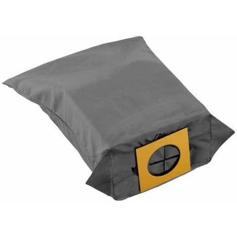 WENKO Sac Aspirateur Universel Réutilisable, Pour Les Aspirateurs à Sacs De Taille Standard, Capacité 7 L, Lavable En Machine, 100% Polyester, 35x7,2x25,5 Cm, Gris - Bleu 1 WENKO Sac Aspirateur Universel Réutilisable, Pour Les Aspirateurs à Sacs De Taille Standard, Capacité 7 L, Lavable En Machine, 100% Polyester, 35x7,2x25,5 Cm, Gris - Bleu