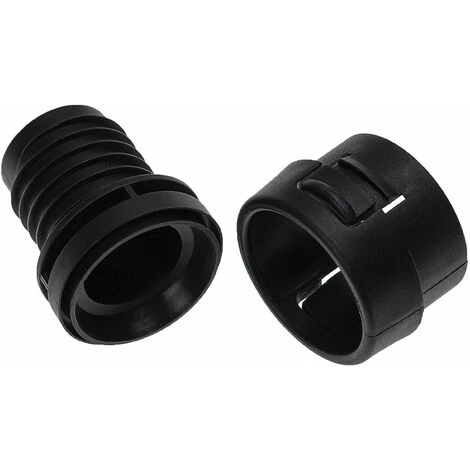 Vhbw Kit De Réparation Du Tuyau De L'aspirateur 2-pcs Compatible Avec Miele Parquet - Maintenance, Noir 2 Vhbw Kit De Réparation Du Tuyau De L'aspirateur 2-pcs Compatible Avec Miele Parquet - Maintenance, Noir – Image 2