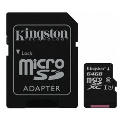 Kingston - Kingston Canvas Select Microsd Uhs-i Class 10 Card 64gb - Sdcs264gb