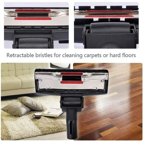 BDD Brosse De Sol Universelle Pour Aspirateur Miele S1/S2/S4/S5/S6/S8/S8D 285-3 Pour Tube De 35 Mm 3 BDD Brosse De Sol Universelle Pour Aspirateur Miele S1/S2/S4/S5/S6/S8/S8D 285-3 Pour Tube De 35 Mm – Image 3