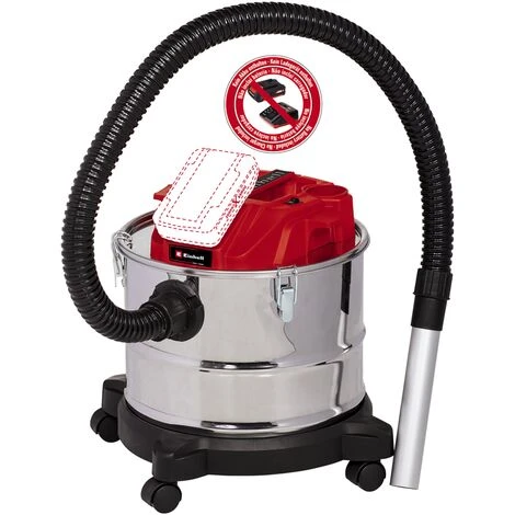 Einhell Aspirateur à Cendres Sans Fil TE-AV 18/15 Li C-Solo Power X-Change (18 V, Puissance D’aspiration De 100 Mbar, Cuve De 15 L) Livré Sans Batterie Et Sans Chargeur 1 Einhell Aspirateur à Cendres Sans Fil TE-AV 18/15 Li C-Solo Power X-Change (18 V, Puissance D’aspiration De 100 Mbar, Cuve De 15 L) Livré Sans Batterie Et Sans Chargeur