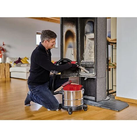 Einhell Aspirateur à Cendres Sans Fil TE-AV 18/15 Li C-Solo Power X-Change (18 V, Puissance D’aspiration De 100 Mbar, Cuve De 15 L) Livré Sans Batterie Et Sans Chargeur 2 Einhell Aspirateur à Cendres Sans Fil TE-AV 18/15 Li C-Solo Power X-Change (18 V, Puissance D’aspiration De 100 Mbar, Cuve De 15 L) Livré Sans Batterie Et Sans Chargeur – Image 2