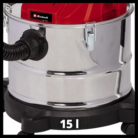 Einhell Aspirateur à Cendres Sans Fil TE-AV 18/15 Li C-Solo Power X-Change (18 V, Puissance D’aspiration De 100 Mbar, Cuve De 15 L) Livré Sans Batterie Et Sans Chargeur 3 Einhell Aspirateur à Cendres Sans Fil TE-AV 18/15 Li C-Solo Power X-Change (18 V, Puissance D’aspiration De 100 Mbar, Cuve De 15 L) Livré Sans Batterie Et Sans Chargeur – Image 3