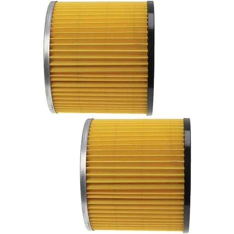 Vhbw 2x Filtre Compatible Avec Scheppach HA1000, HD040, UG700, UG710 Aspirateur à Copeaux 1 Vhbw 2x Filtre Compatible Avec Scheppach HA1000, HD040, UG700, UG710 Aspirateur à Copeaux