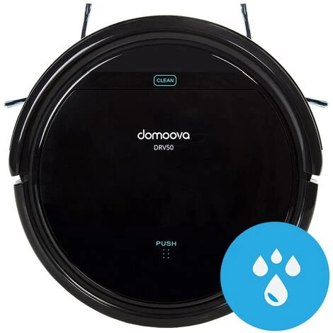 Robot Aspirateur Et Laveur DOMOOVA DRV50 - Black 1 Robot Aspirateur Et Laveur DOMOOVA DRV50 - Black